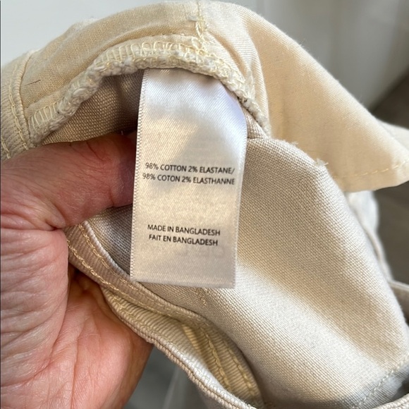 PINK TARTAN Wide Leg Ankle Cotton Pants, Size 8 - Picture 9 of 10